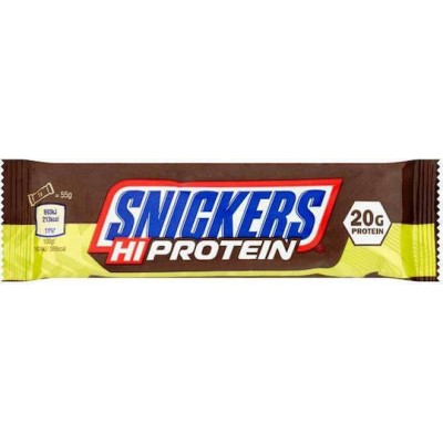 Snickers HiProtein Μπάρα με 20% Πρωτεΐνη & Γεύση Chocolate Peanut Caramel 55gr