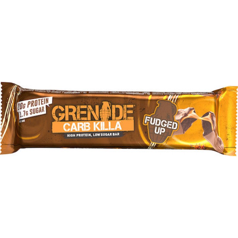 Grenade Carb Killa Μπάρα με 20gr Πρωτεΐνης & Γεύση Fudged Up 60gr