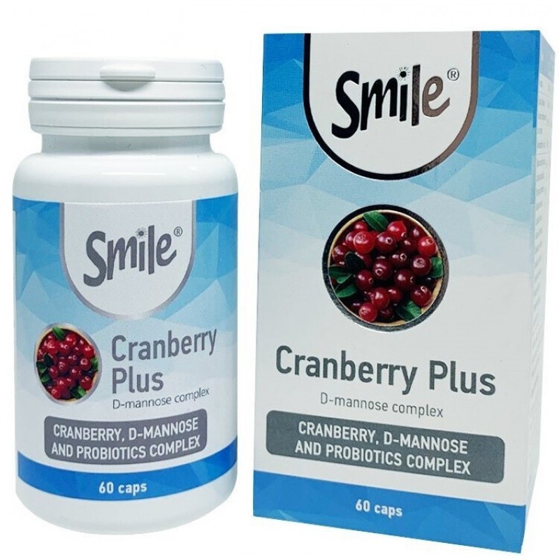 AM Health Smile Cranberry Plus 60 κάψουλες