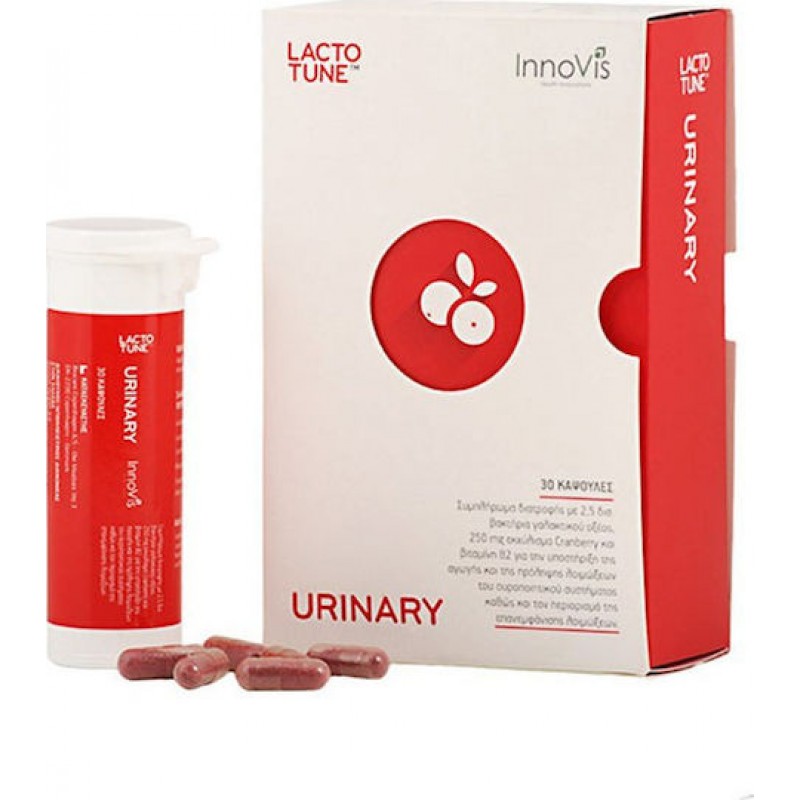 Lactotune Urinary Ειδικό Συμπλήρωμα Διατροφής 30 κάψουλες