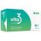 Vita 3 Συμπλήρωμα Διατροφής Με Βιταμίνες D3 3000iu, B9 800μg & B12 1000μg 30tabs.