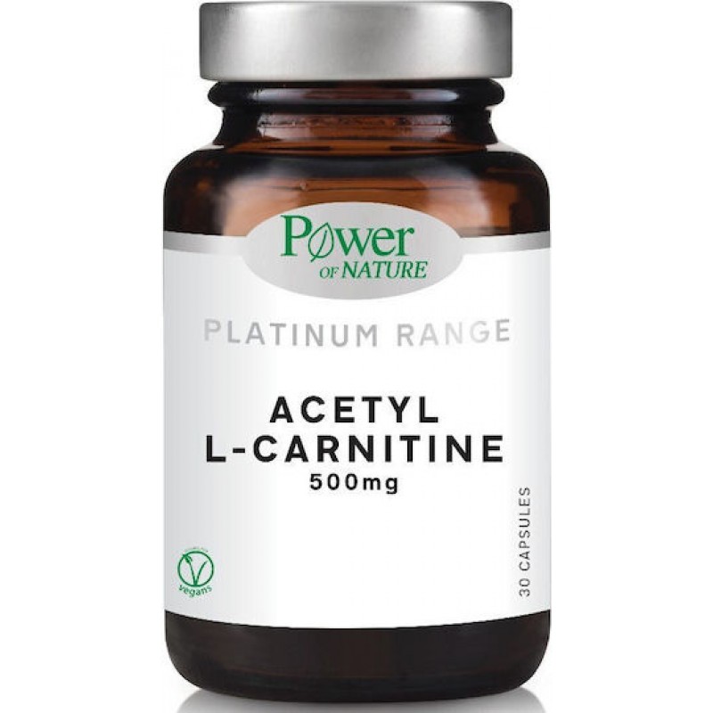 Power Health Platinum Range Acetyl L-Carnitine 500mg 30caps Power Health Platinum Range Acetyl L-Carnitine 500mg 30caps