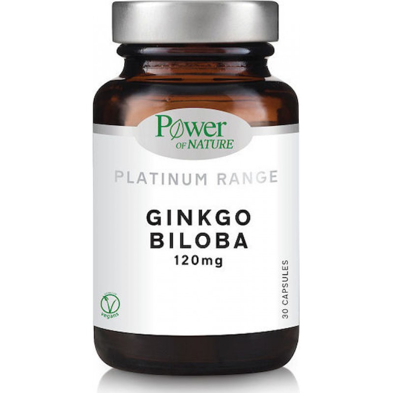  Power of Nature Platinum Range Ginkgo Biloba 120mg 30caps