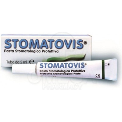 PharmaQ Stomatovis Paste Προϊόν Στοματικής Υγιεινής 5ml 1τμχ