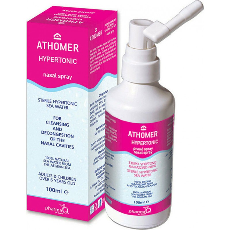 Athomer Sterile Isotonic Hypertonic Spray 100ml