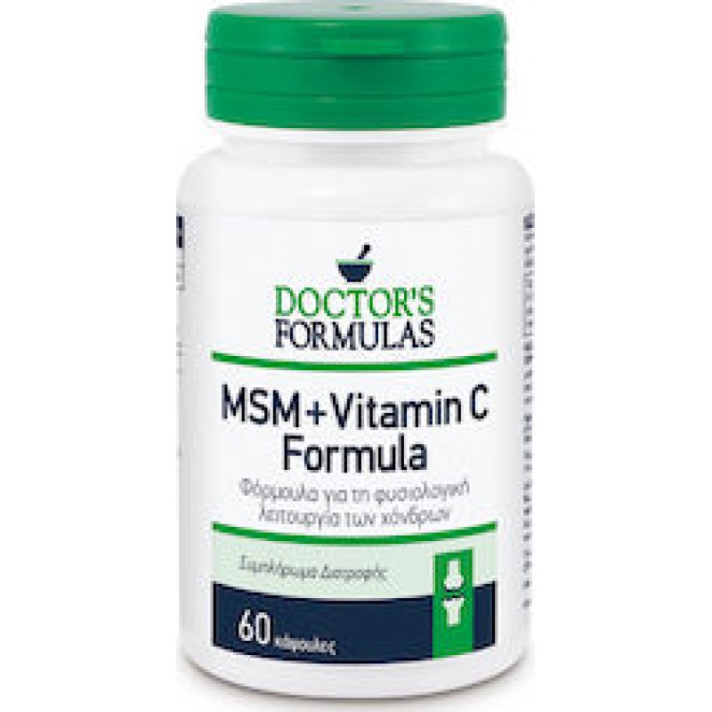 DOCTOR'S FORMULAS MSM+VITAMIN C 60caps