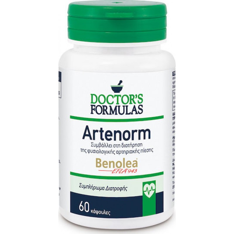 Doctor's Formulas Artenorm Ειδικό Συμπλήρωμα Διατροφής 60 κάψουλες