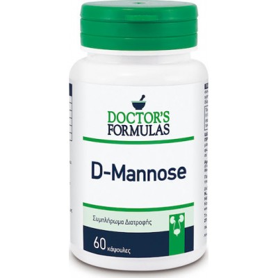 Doctor's Formulas D-Mannose Ειδικό Συμπλήρωμα Διατροφής 60 κάψουλες