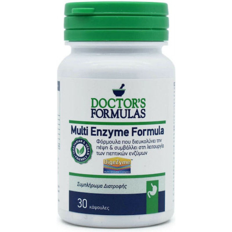 Doctor's Formulas Multi Enzyme Formula 30 κάψουλες