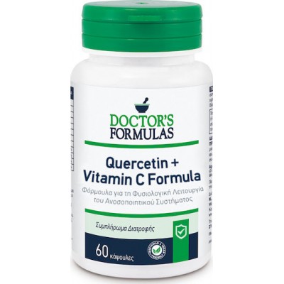 Doctor's Formulas Quercetin + Vitamin C Formula 60 κάψουλες 