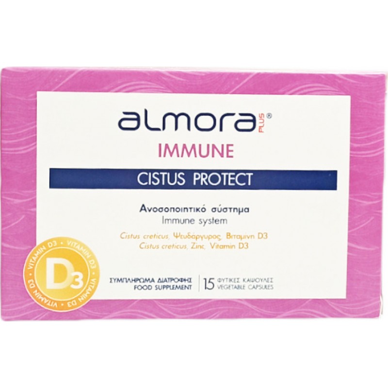 Elpen Almora Plus Immune Cistus Protect 15 Caps