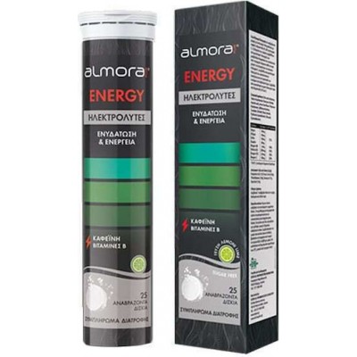 almora PLUS® ENERGY Lime 25 αναβράζοντα δισκία