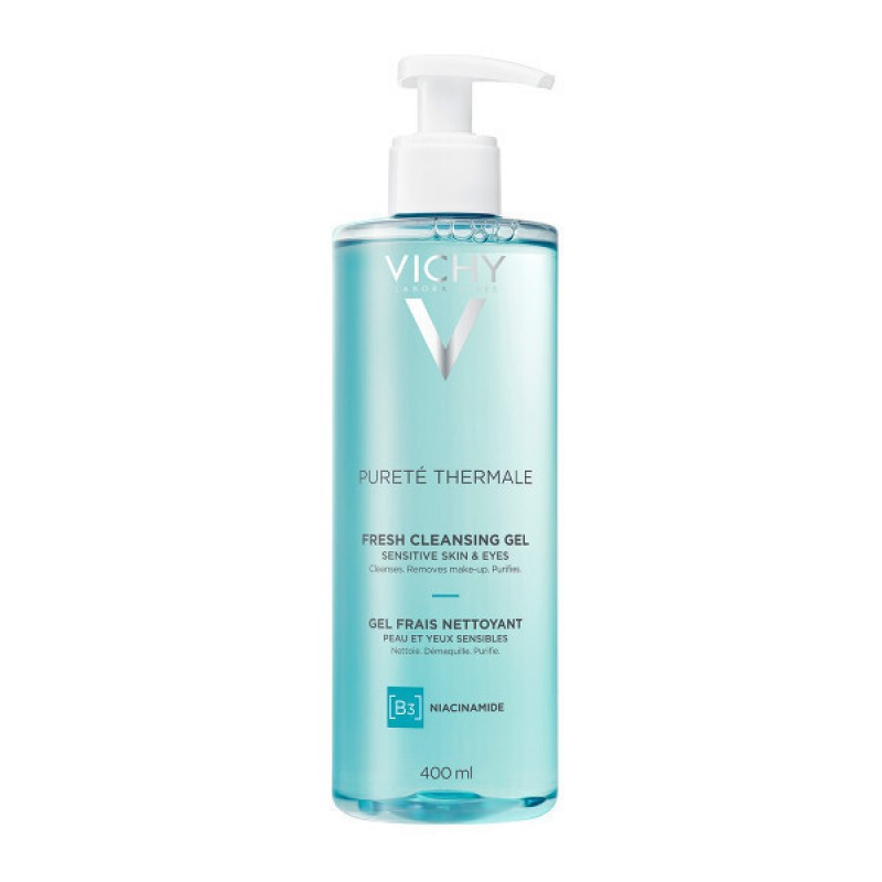 Vichy Purete Thermale Gel Frais Nettoyant 200ml Δροσερό Τζελ Καθαρισμού