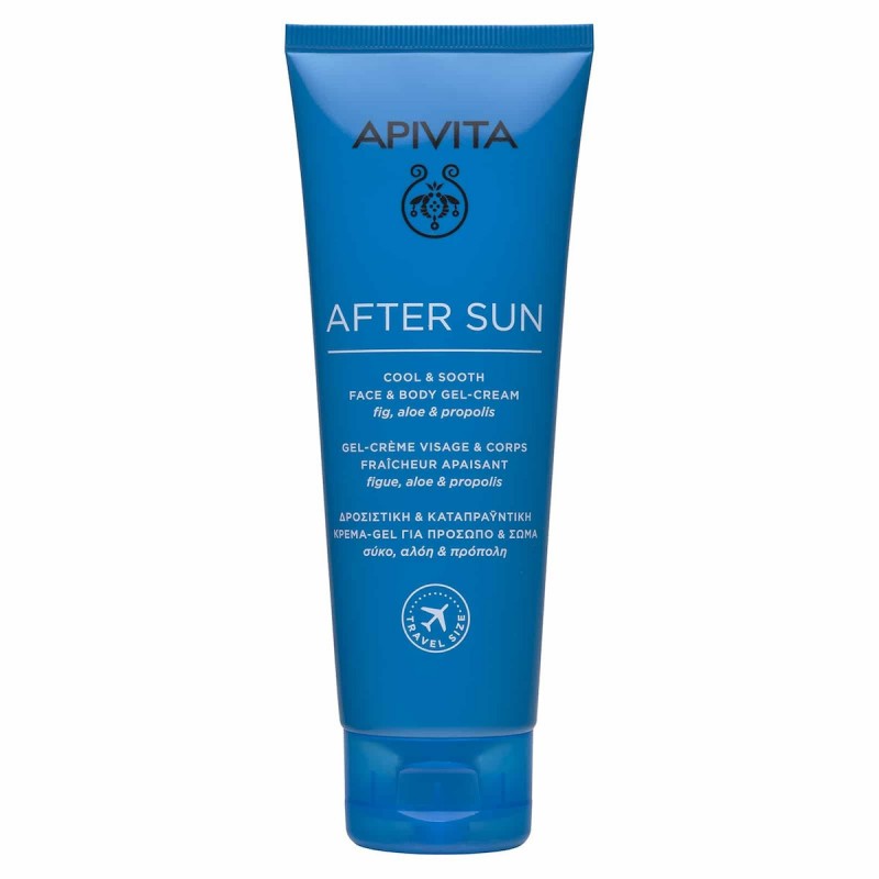 Apivita Cool & Sooth After Sun Gel για Πρόσωπο και Σώμα με Αλόη Βέρα 100ml Apivita Cool & Sooth After Sun Gel για Πρόσωπο και Σώμα με Αλόη Βέρα 100ml