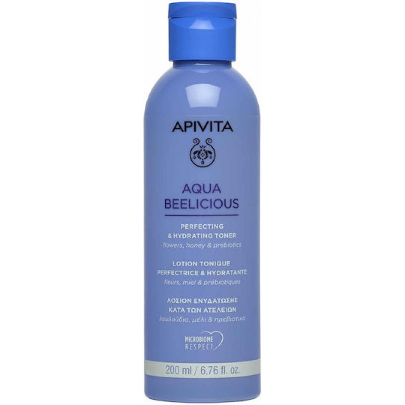 Apivita Aqua Beelicious Lotion Τόνωσης Προσώπου με Υαλουρονικό Οξύ για Όλους τους Τύπους