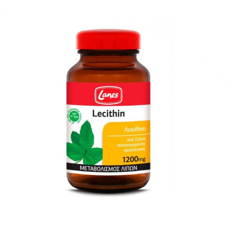 Lanes Lecithin 1200mg 30 κάψουλες Lanes Lecithin 1200mg 30 κάψουλες