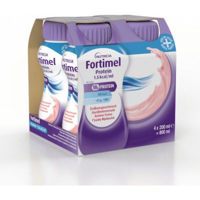 NUTRICIA FORTIMEL EXTRA ΦΡΑΟΥΛΑ 4Χ200ML