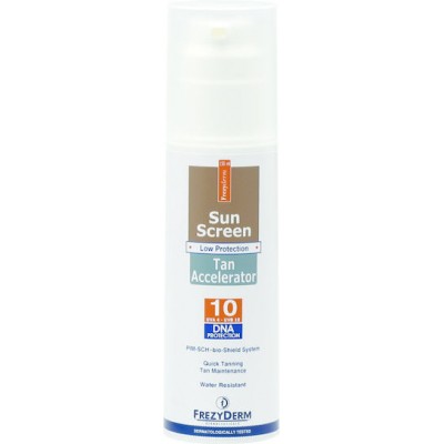 Frezyderm Sun Screen Tan Accelerator Αντηλιακή Λοσιόν Σώματος SPF10 150ml