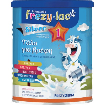 Frezyderm Γάλα σε Σκόνη Frezylac Silver 1 για 0+ Μηνών 400gr