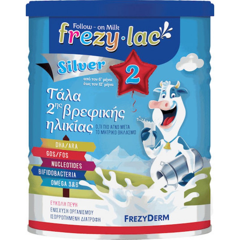 Frezyderm Γάλα σε Σκόνη Frezylac Silver 2 για 6+ Μηνών 400gr