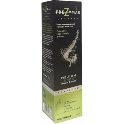 Frezyderm Frezymar Cleaner Medium Aloe & Eucalyptus από 6 Ετών Ρινικό Σπρέι με Θαλασσινό Νερό 120ml
