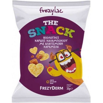 Frezyderm Καρδιές Καλαμποκιού Με Αλατισμένη Καραμέλα Χωρίς Προσθήκη Ζάχαρης 30gr