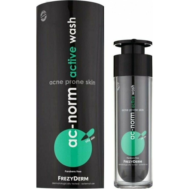 Frezyderm Ac-Norm Active Wash Gel Καθαρισμού Προσώπου για Ακμή 50ml