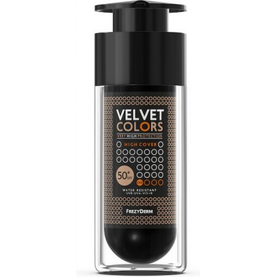 Frezyderm Velvet Colors Liquid Foundation SPF50 30ml