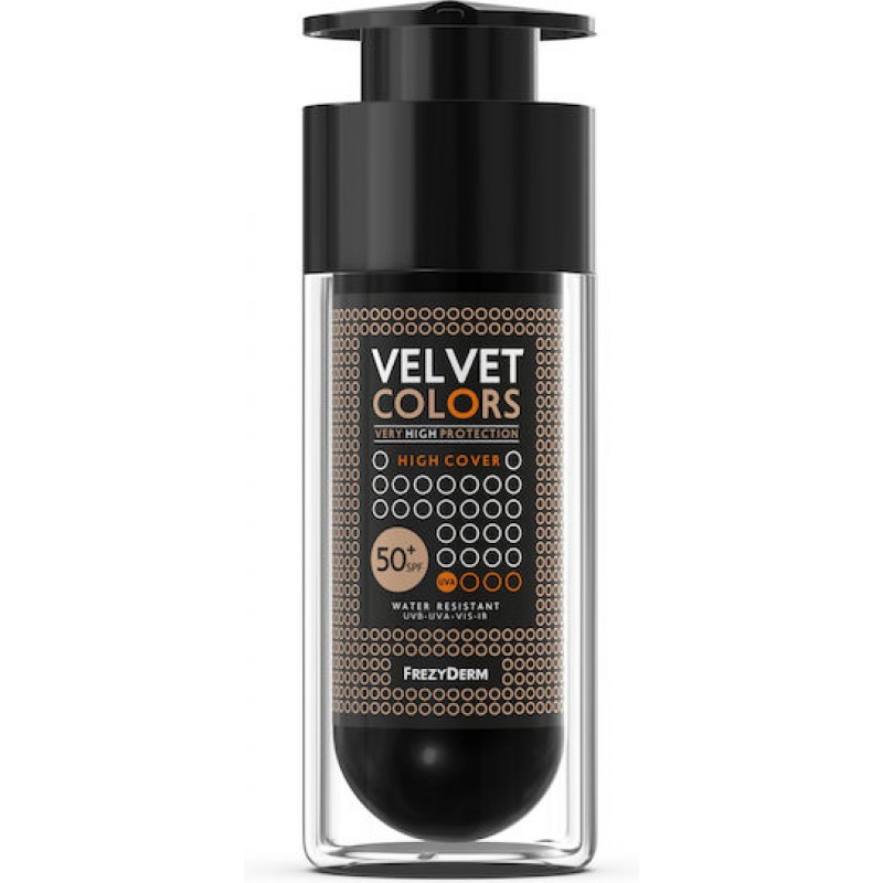 Frezyderm Velvet Colors Liquid Foundation SPF50 30ml