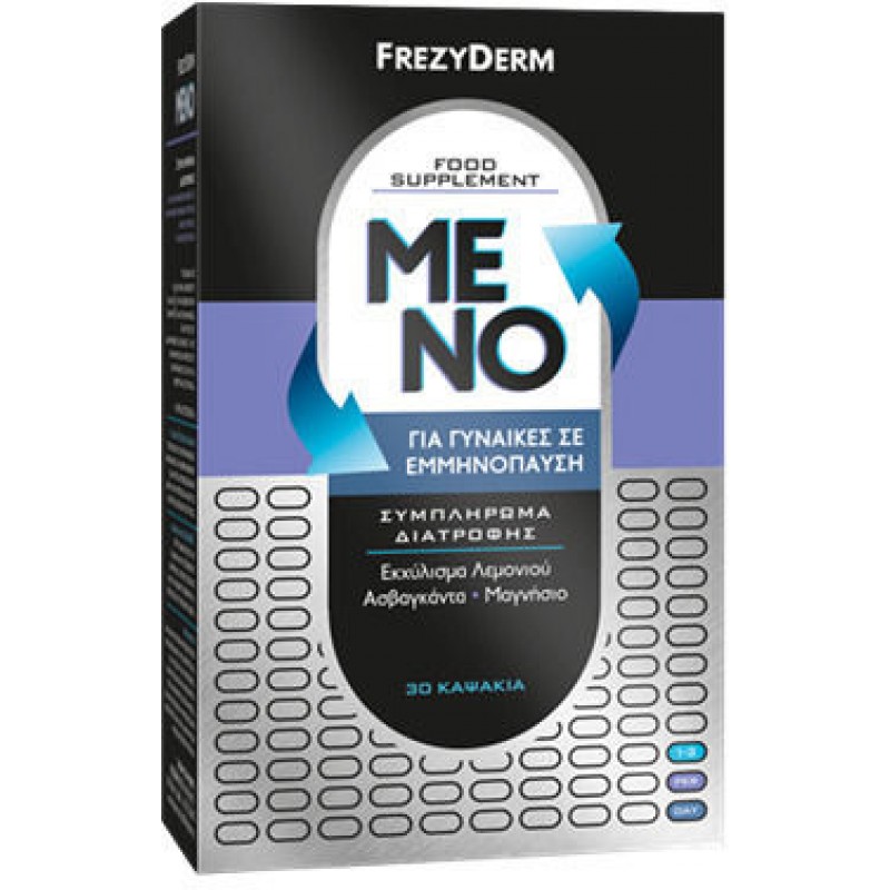 Frezyderm Meno Συμπλήρωμα για την Εμμηνόπαυση 30 κάψουλες Frezyderm Meno Συμπλήρωμα για την Εμμηνόπαυση 30 κάψουλες
