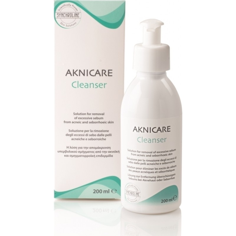 Synchroline Aknicare Cleanser Gel Καθαρισμού Προσώπου για Ακμή 200ml