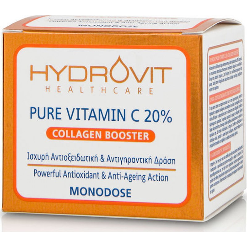 HYDROVIT Pure Vitamin C 20% Collagen Booster Monodose 60caps