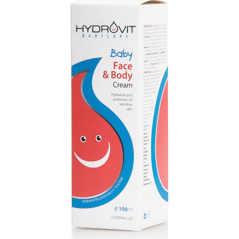 Target Pharma Hydrovit Baby Face & Body Cream Κρέμα για Ενυδάτωση 100ml