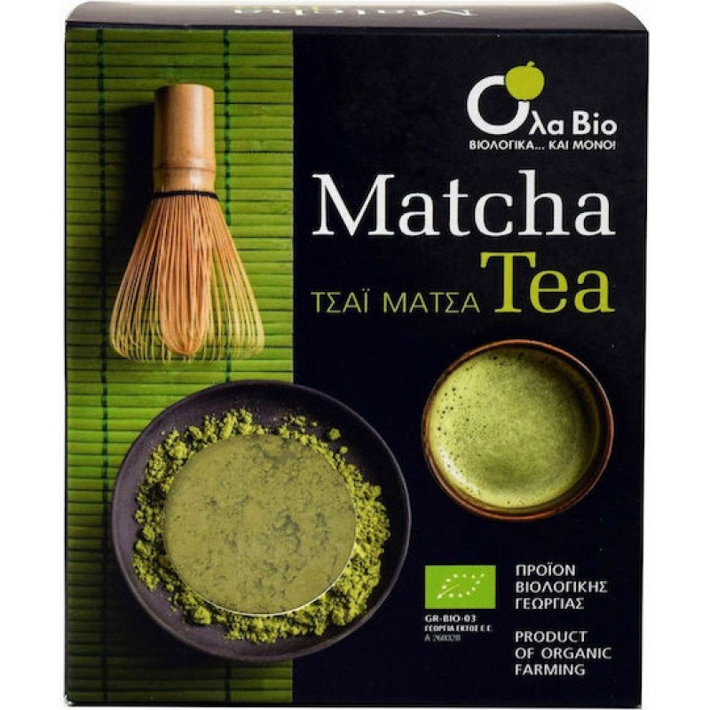 Όλα Bio Matcha Τσάι Βιολογικό Προϊόν 100gr