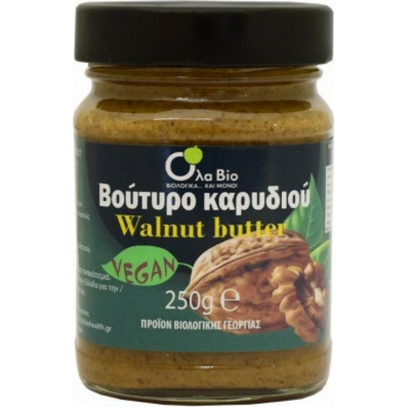 Όλα Bio Βιολογικό Βούτυρο Καρυδιού 250gr