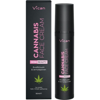 Vican Wise Beauty Αναπλαστική Κρέμα Προσώπου με Κάνναβη 50ml