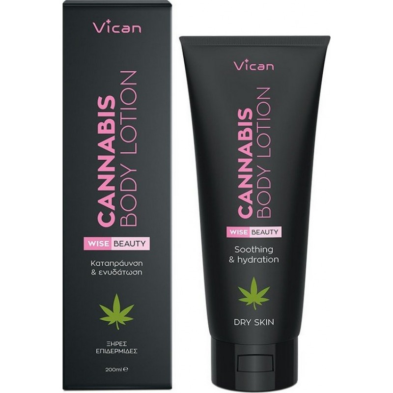 VICAN Wise Beauty Cannabis Body Lotion 200ml