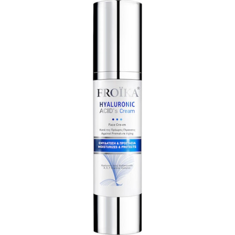 Froika Hyaluronic Acid's 24ωρη Ενυδατική Κρέμα Προσώπου με Υαλουρονικό Οξύ 50ml