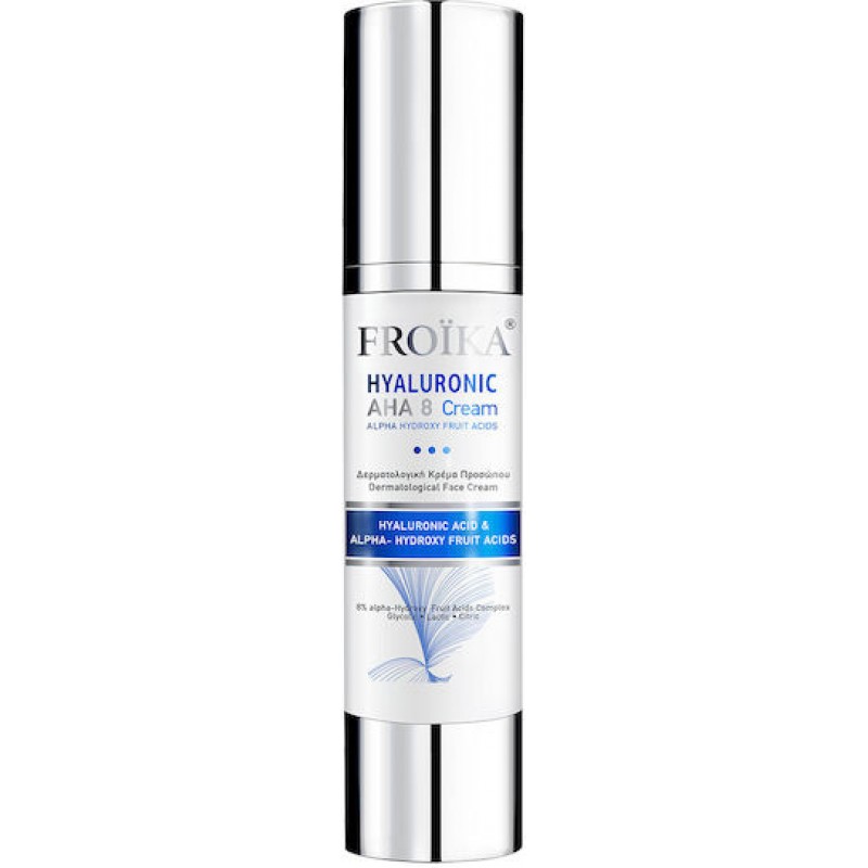 Froika AHA-8 24ωρη Κρέμα Προσώπου Ημέρας με SPF30 για Ενυδάτωση & Αντιγήρανση με Υαλουρονικό Οξύ 50ml Froika AHA-8 24ωρη Κρέμα Προσώπου Ημέρας με SPF30 για Ενυδάτωση & Αντιγήρανση με Υαλουρονικό Οξύ 50ml