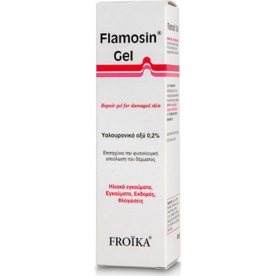 Froika Flamosin Gel Για Επούλωση Κατεστραμμένου Δέρματος για Εγκαύματα 40ml