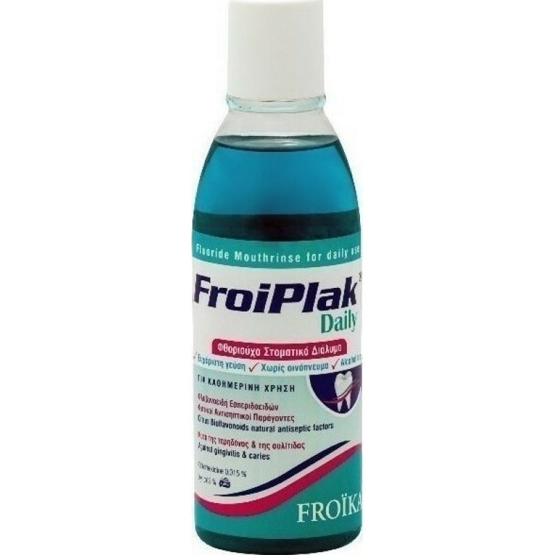 Froika FroiPlak Daily Στοματικό Διάλυμα Κατά της Πλάκας 500ml Froika FroiPlak Daily Στοματικό Διάλυμα Κατά της Πλάκας 500ml