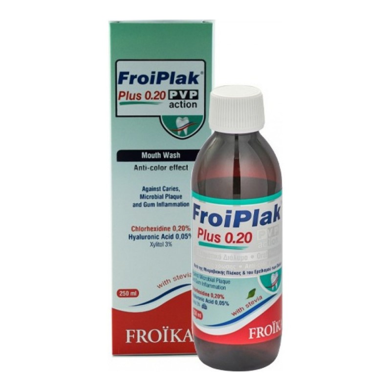 Froika Froiplak 0.20 PVP Action with Stevia 250ml Froika Froiplak 0.20 PVP Action with Stevia 250ml