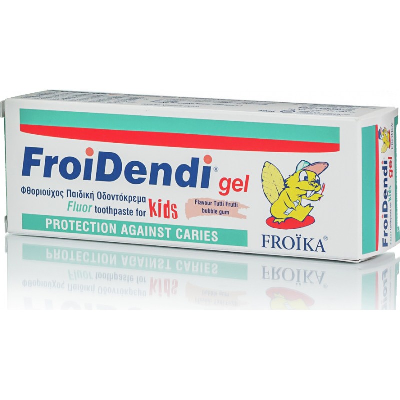 Froika FroiDendi Tutti Frutti 6m+ Gel Kids Παιδική Οδοντόκρεμα κατά της Πλάκας 50ml