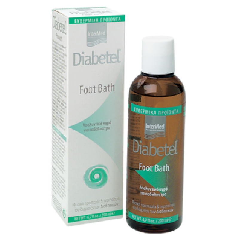 InterMed Diabetel Soothing Liquid Foot Bath για το Διαβητικό Πόδι 200ml