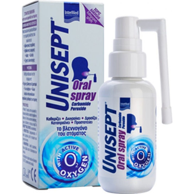 InterMed Unisept Oral Spray Spray για Ερεθισμούς 50ml 1τμχ