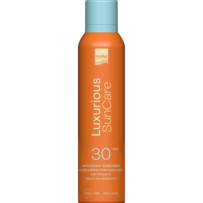 InterMed Luxurious Suncare Αντηλιακή Κρέμα Σώματος SPF30 σε Spray 200ml