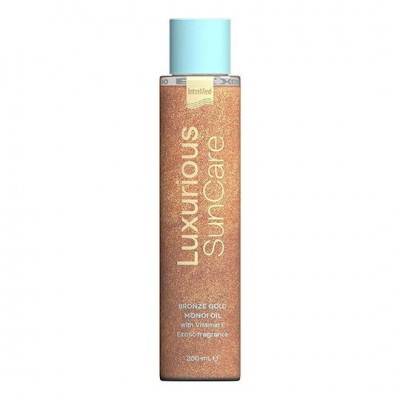 InterMed Luxurious SunCare Bronze Gold Monoi Λάδι Μαυρίσματος Σώματος 200ml