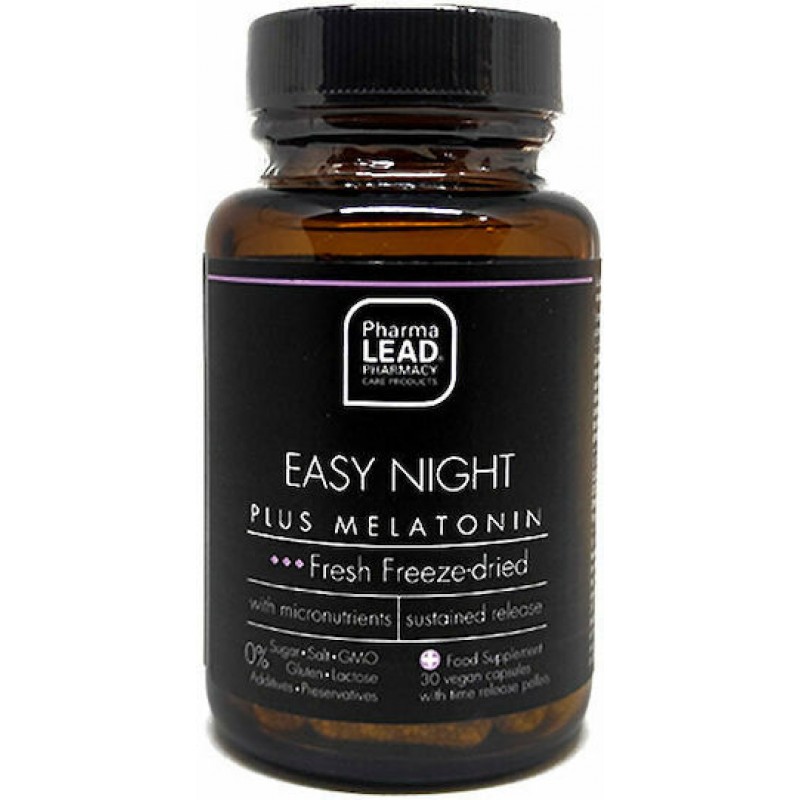 Pharmalead Easy Night Plus Melatonin 30 Κάψουλες