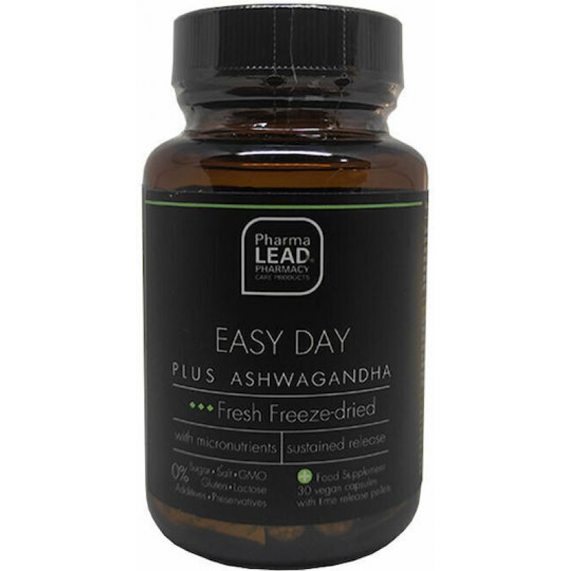 Pharmalead Easy Day Plus Ashwagandha 30 φυτικές κάψουλες Pharmalead Easy Day Plus Ashwagandha 30 φυτικές κάψουλες