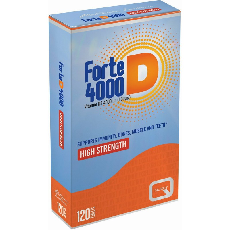 QUEST FORTE D 4000 120 TABS